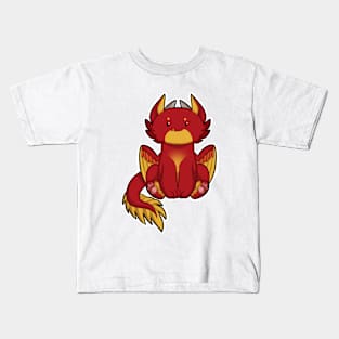 Cute western dragon Kids T-Shirt